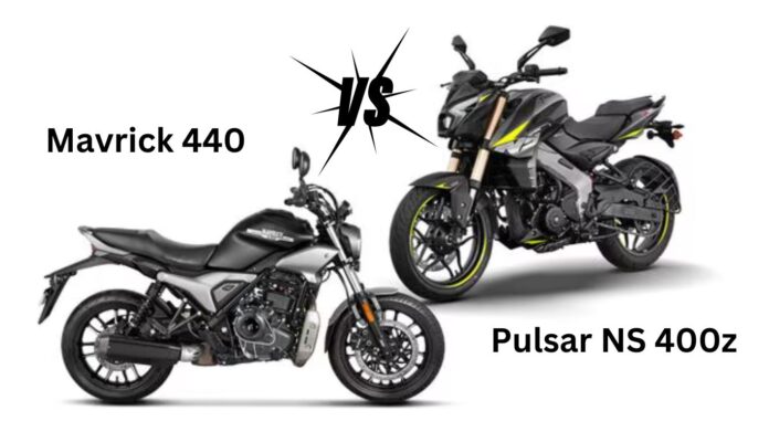 Bajaj Pulsar NS400Z vs Hero Mavrick 440