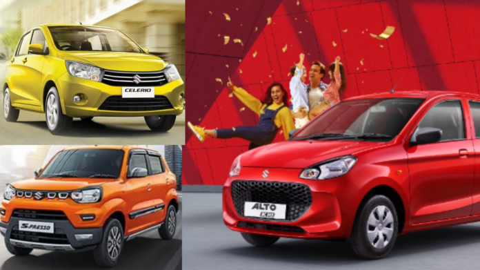 Maruti Suzuki Alto K10, Celerio और S-Presso