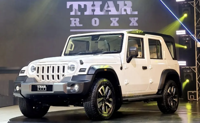 Mahindra Thar Roxx की बुकिंग 3 अक्टूबर से होगी शुरू