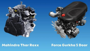 thar vs gurkha Engine options