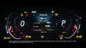 thar roxx digital driver display