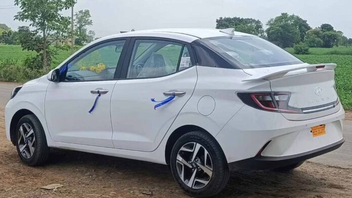 Hyundai Aura Hy-CNG का E वेरिएंट हुआ लॉन्च, कीमत 7.48 लाख