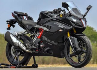 TVS Apache RR 310 को मिला अपडेट, 16 सितम्बर को होगी पेश !