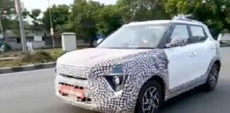 Mahindra XUV 3XO EV टेस्टिंग के दौरान हुई स्पॉट