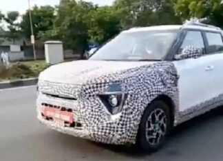 Mahindra XUV 3XO EV टेस्टिंग के दौरान हुई स्पॉट