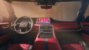 Upcoming Nissan Patrol SUV Interior