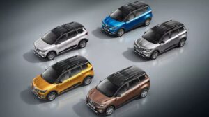 Triber MPV colour options